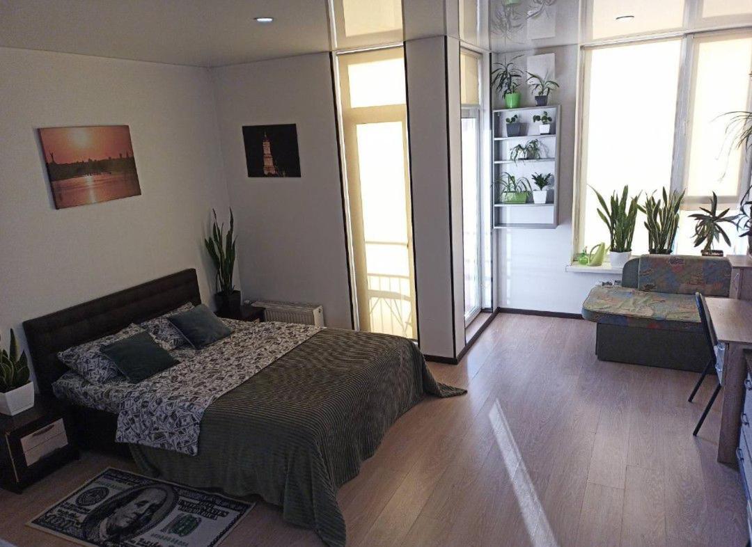 Comfortable Studio Apartments In A Secure Residential Complex Comfort Town Кт-02 キエフ エクステリア 写真